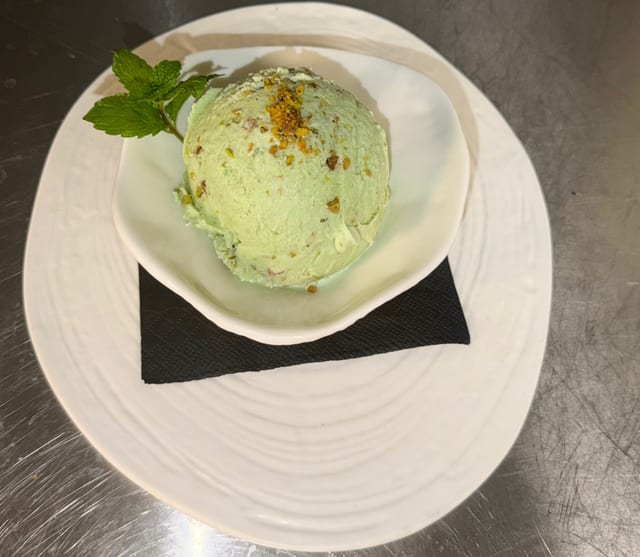 Pistachio Gelato.