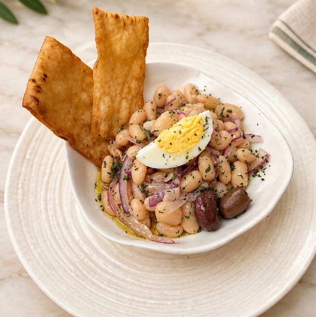 White Bean Piyaz.