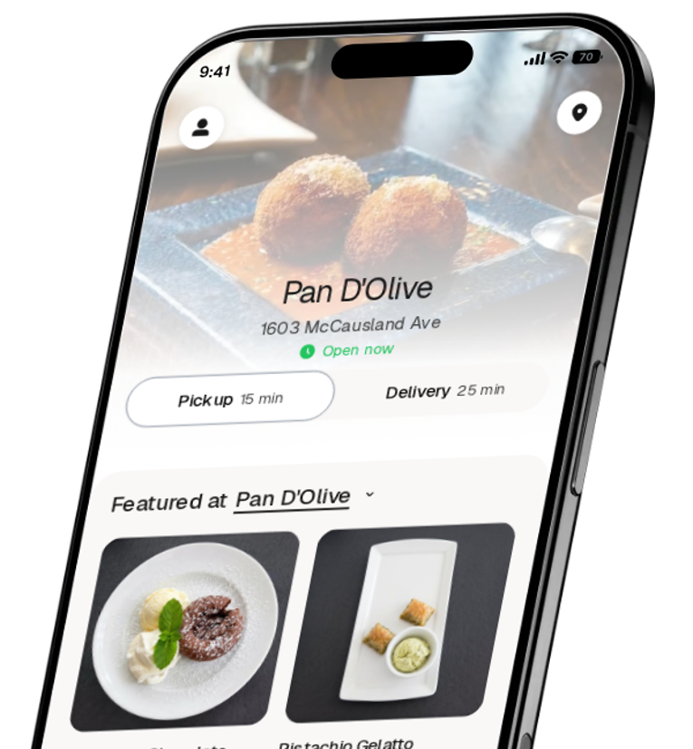 Pan D'Olive app preview